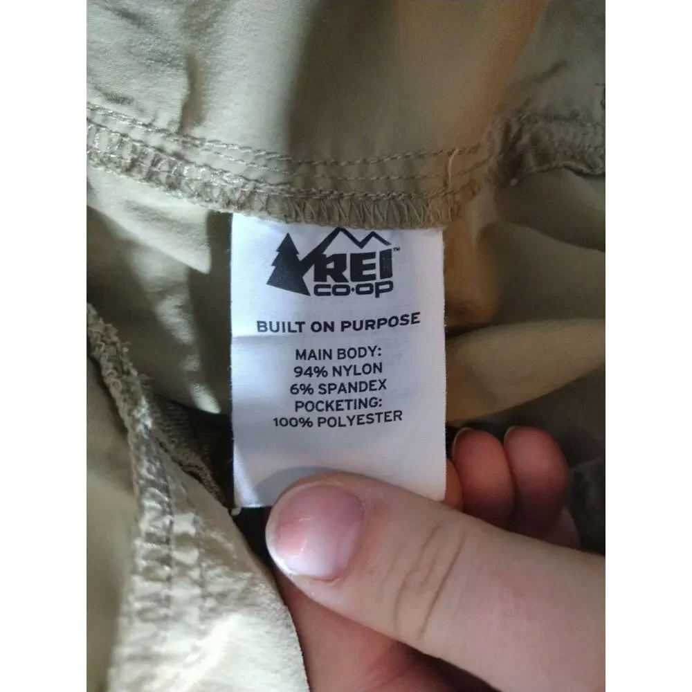Rei Sahara Cargo Pants Mens 36x30 Relaxed Fit Convertible Roll Hiking Gorpcore